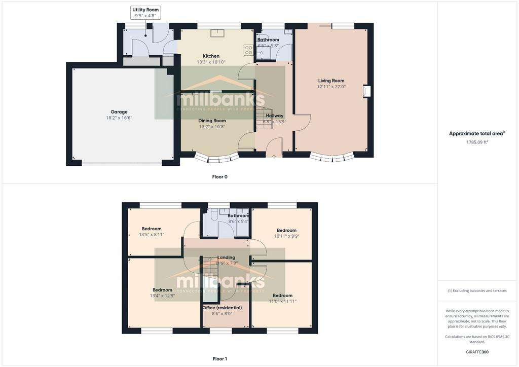 5 bedroom detached house for sale - floorplan