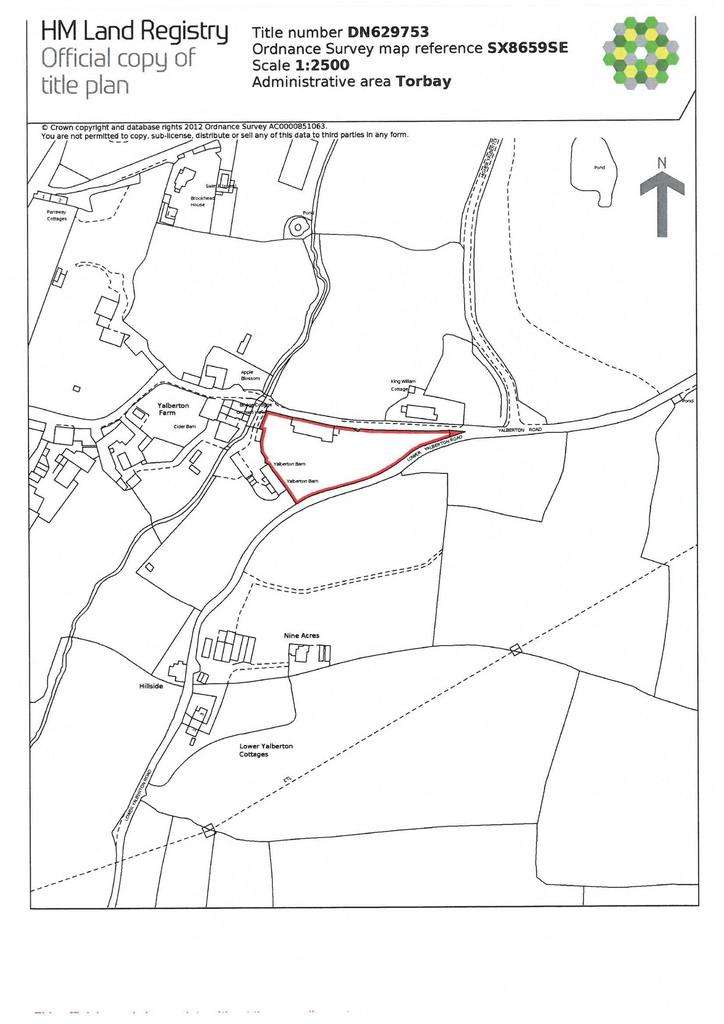 Land for sale - floorplan