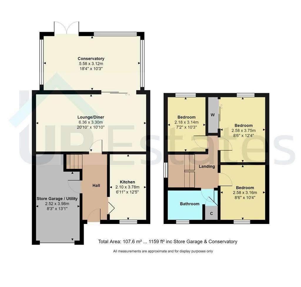 3 bedroom detached house for sale - floorplan