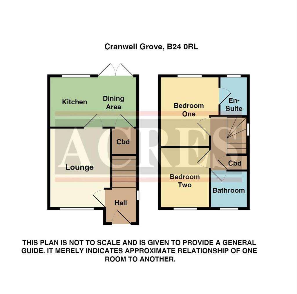 2 bedroom semi-detached house for sale - floorplan