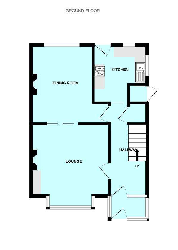 3 bedroom detached house for sale - floorplan