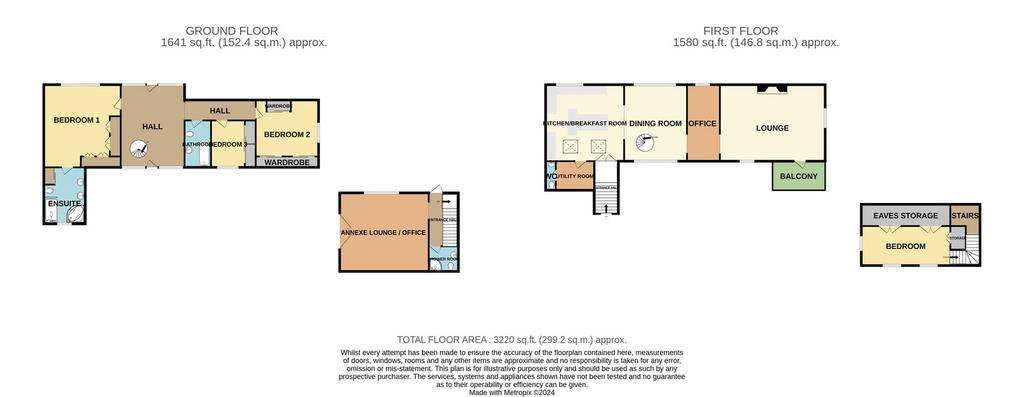 4 bedroom detached house for sale - floorplan