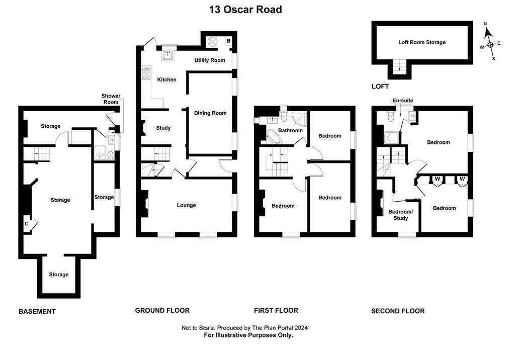 6 bedroom detached house for sale - floorplan