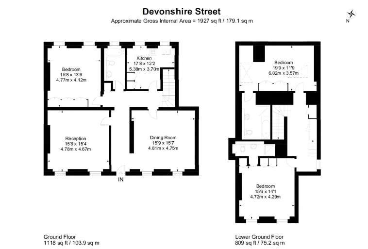 3 bedroom flat to rent - floorplan