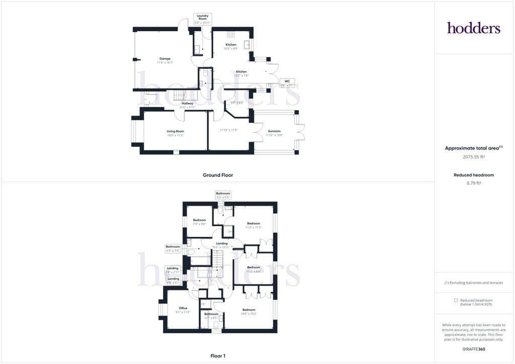 5 bedroom detached house for sale - floorplan