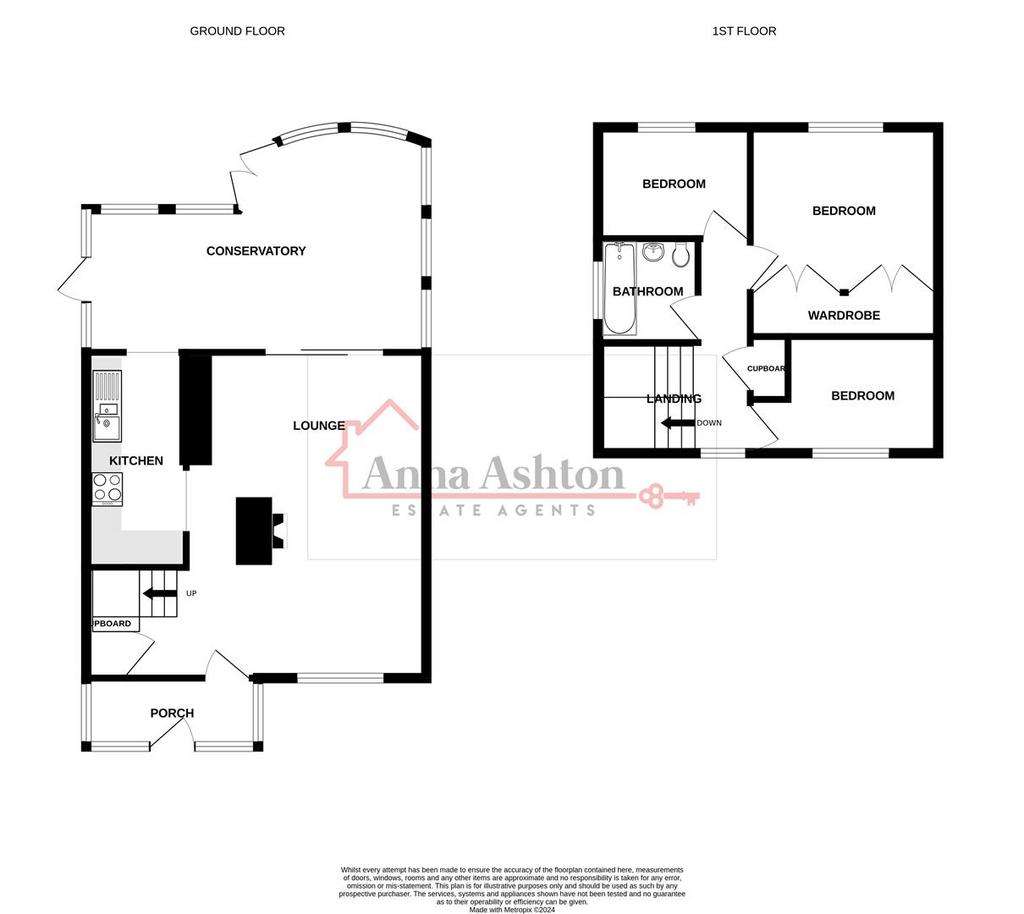 3 bedroom detached house for sale - floorplan