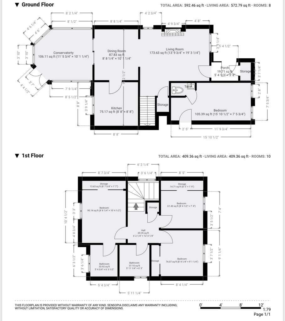 4 bedroom detached house for sale - floorplan