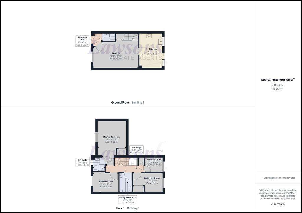 4 bedroom link-detached house to rent - floorplan