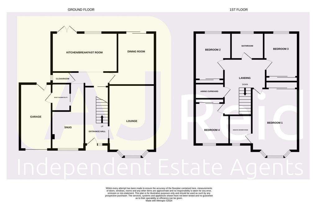 4 bedroom detached house for sale - floorplan