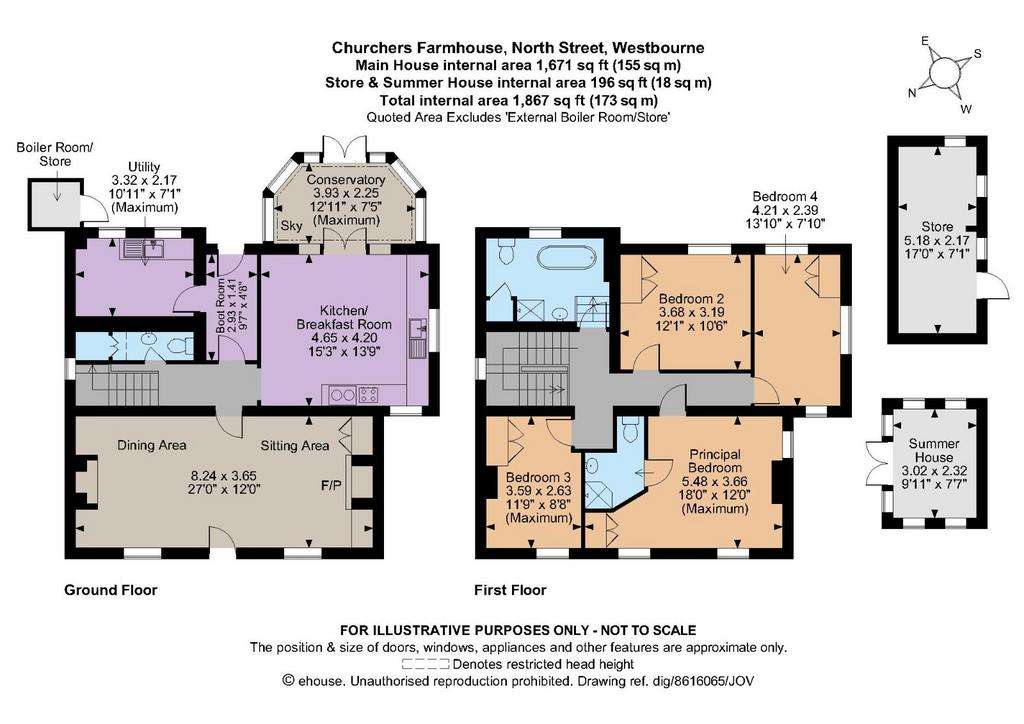 4 bedroom detached house for sale - floorplan