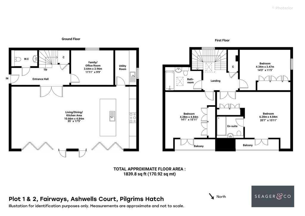 3 bedroom detached house for sale - floorplan