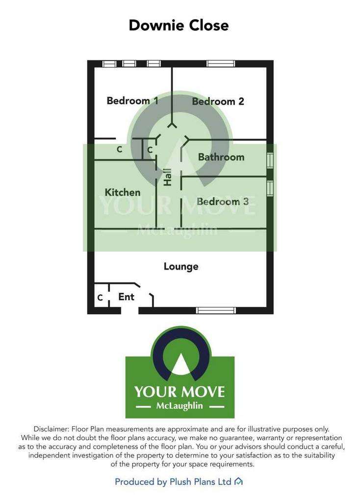 3 bedroom detached house for sale - floorplan