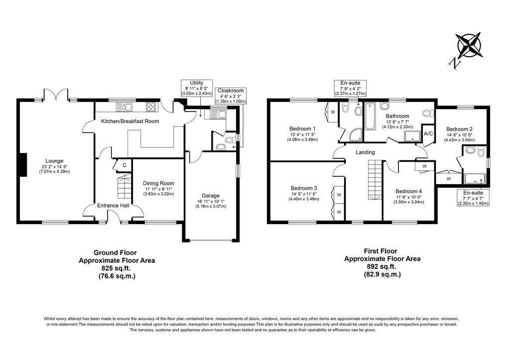 4 bedroom detached house for sale - floorplan