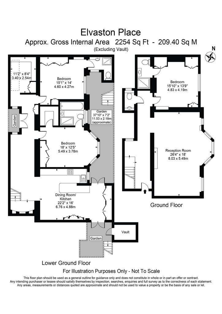 4 bedroom flat to rent - floorplan