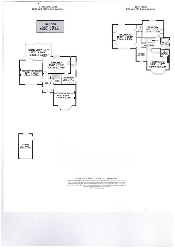 4 bedroom semi-detached house to rent - floorplan