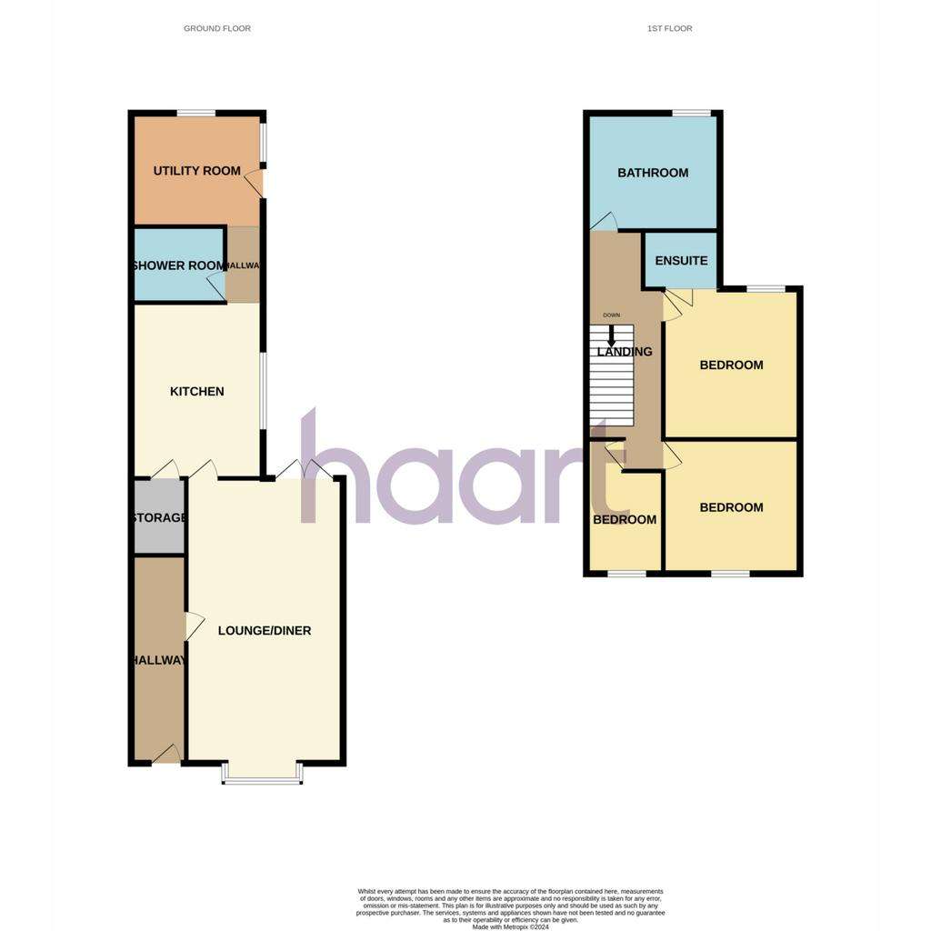 3 bedroom terraced house for sale - floorplan