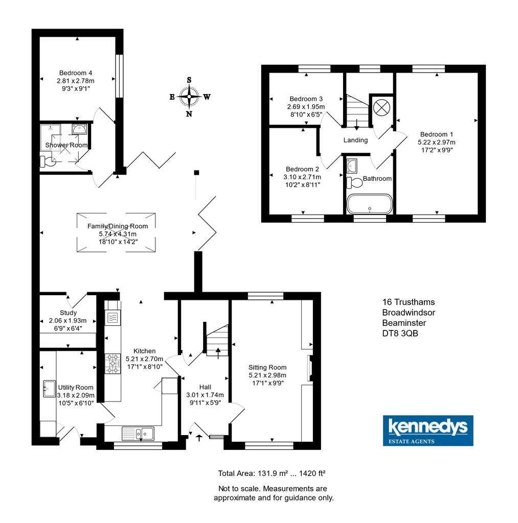 4 bedroom detached house for sale - floorplan