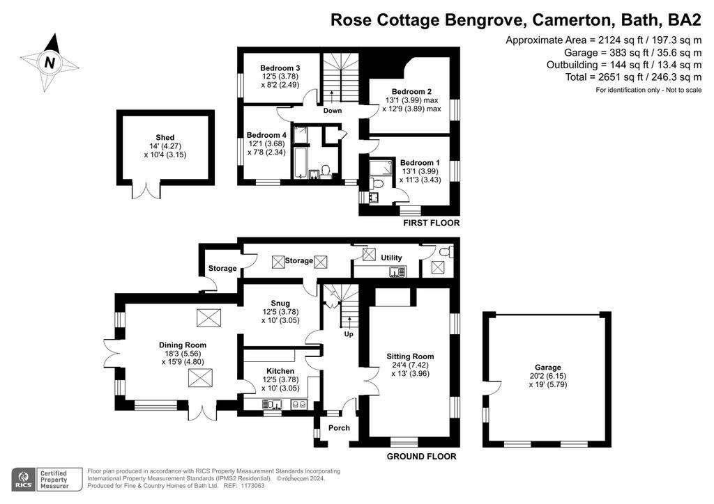 4 bedroom detached house for sale - floorplan