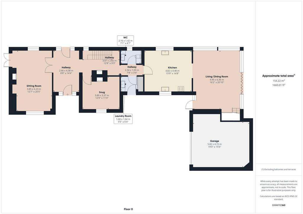 5 bedroom detached house for sale - floorplan