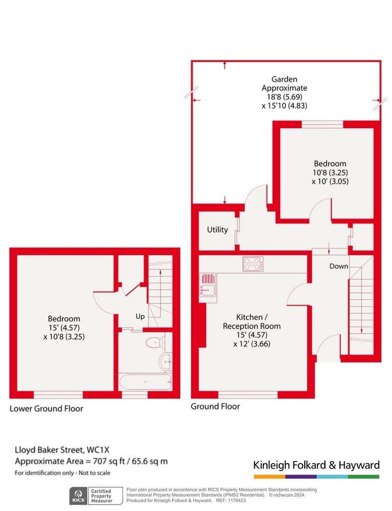 2 bedroom flat for sale - floorplan