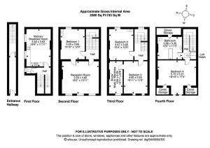 4 bedroom flat to rent - floorplan