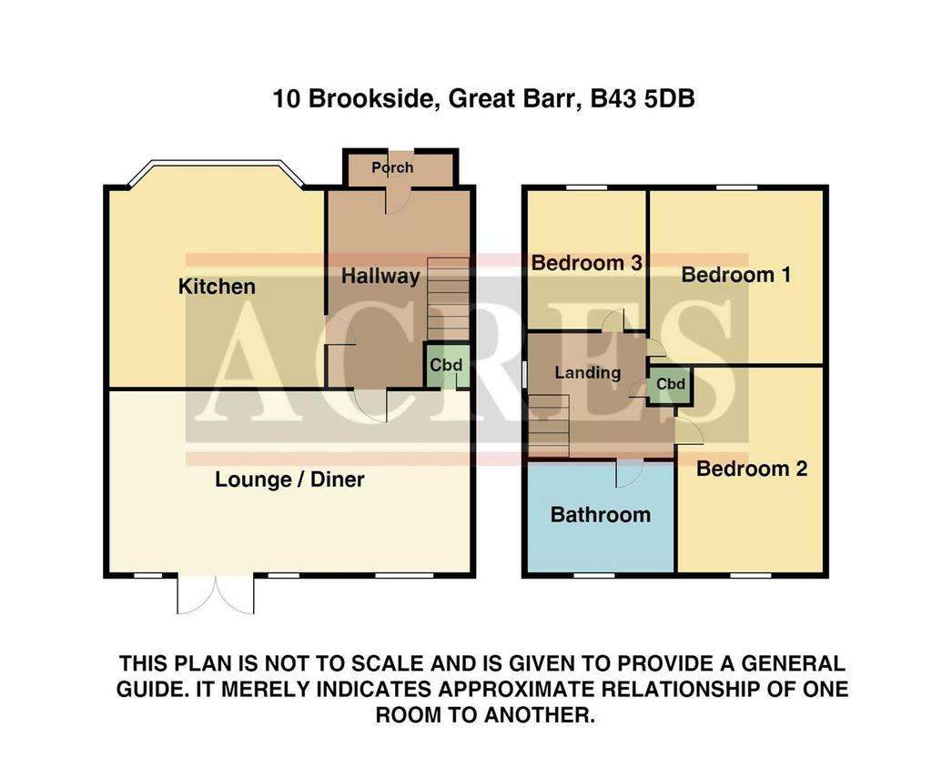 3 bedroom semi-detached house for sale - floorplan