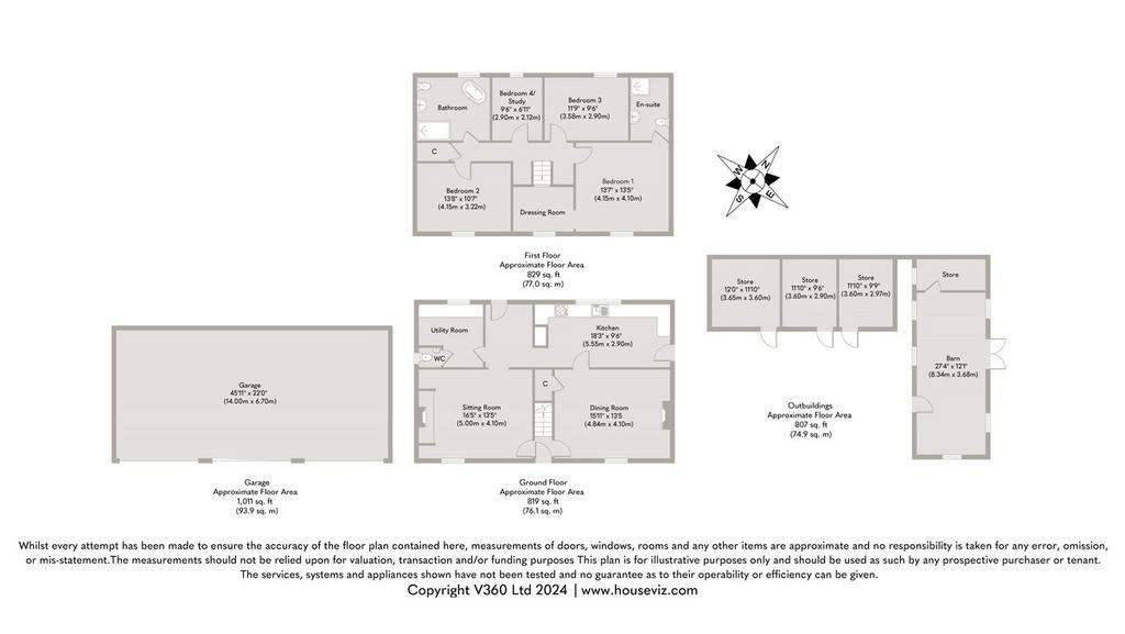 4 bedroom detached house for sale - floorplan