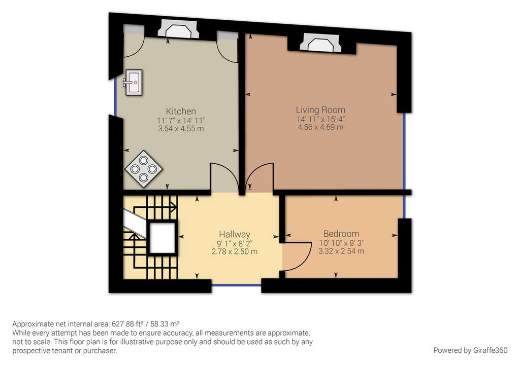 Room to rent - floorplan