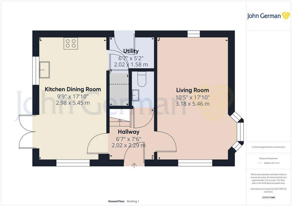 3 bedroom detached house for sale - floorplan