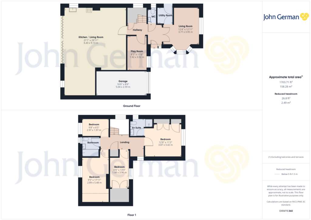 4 bedroom detached house for sale - floorplan