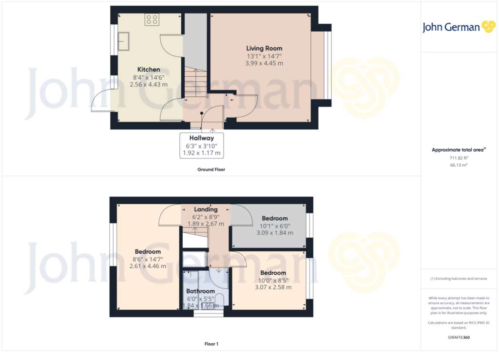 3 bedroom detached house for sale - floorplan