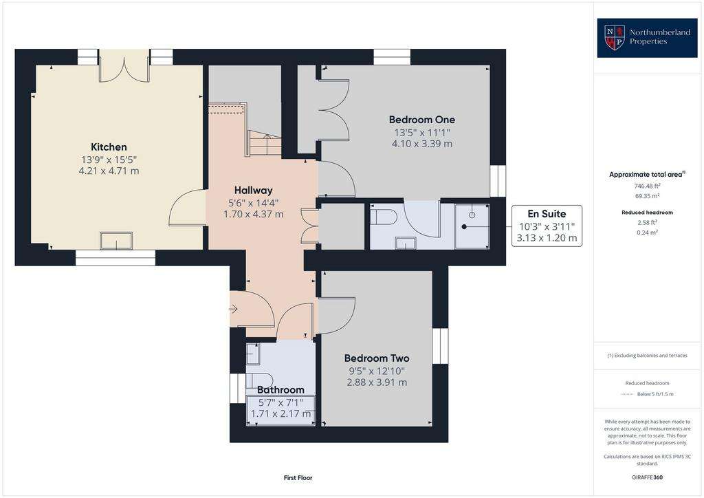 3 bedroom house for sale - floorplan