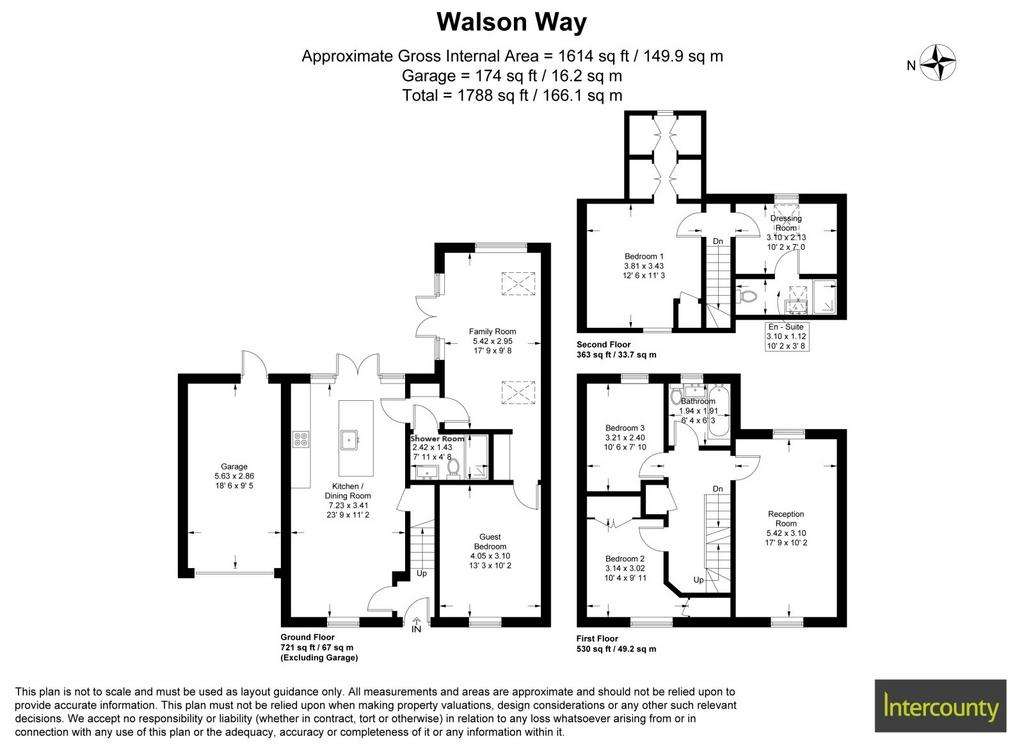 5 bedroom detached house for sale - floorplan