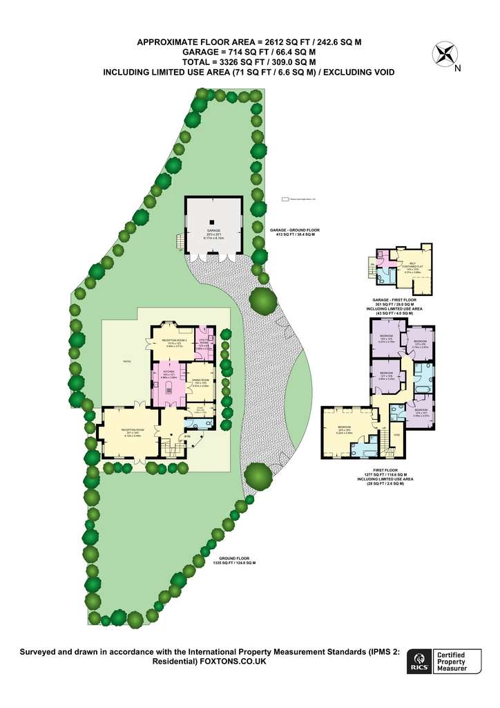 6 bedroom detached house to rent - floorplan