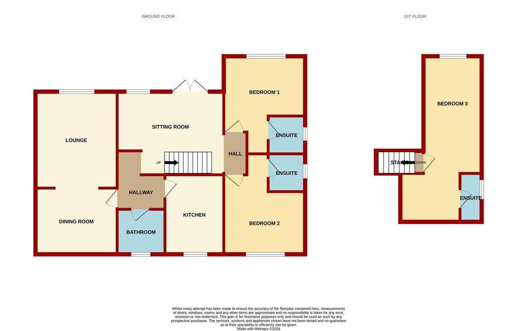 3 bedroom detached bungalow for sale - floorplan