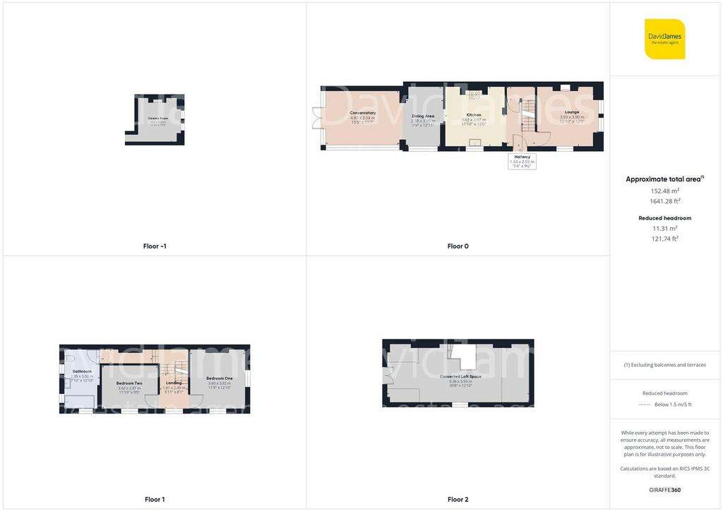 3 bedroom semi-detached house for sale - floorplan