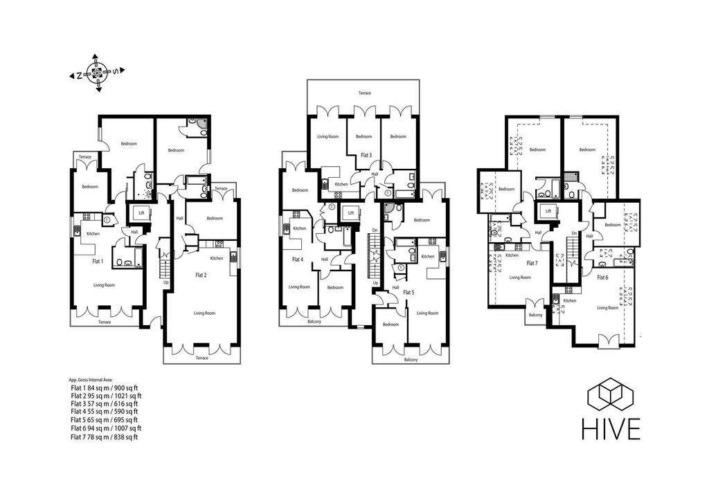 2 bedroom flat for sale - floorplan