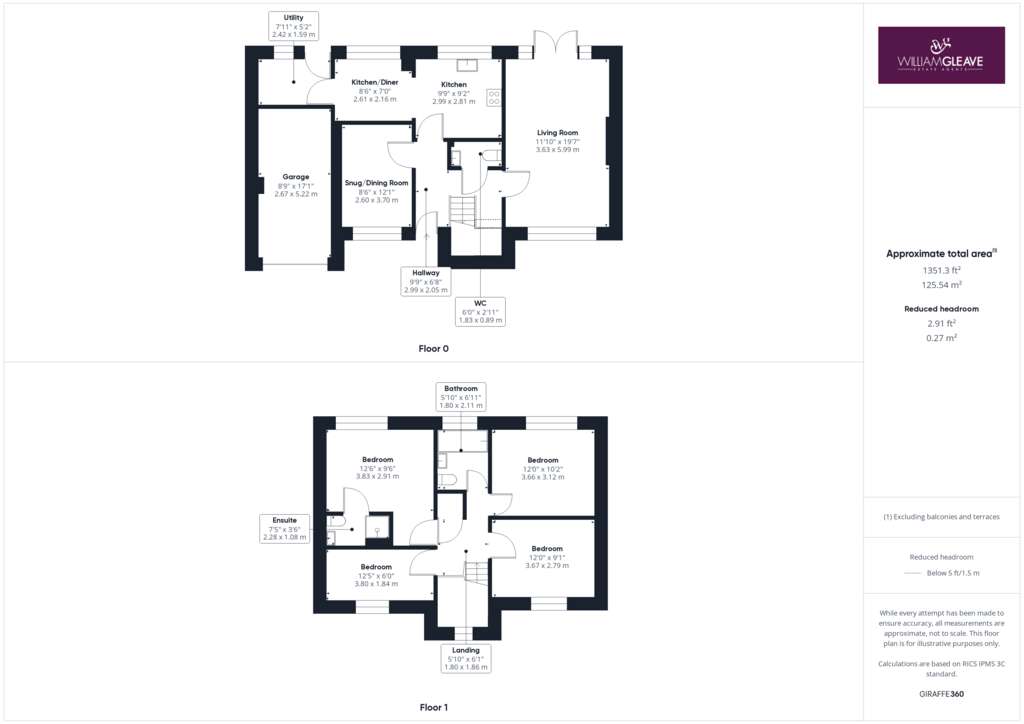 4 bedroom detached house for sale - floorplan