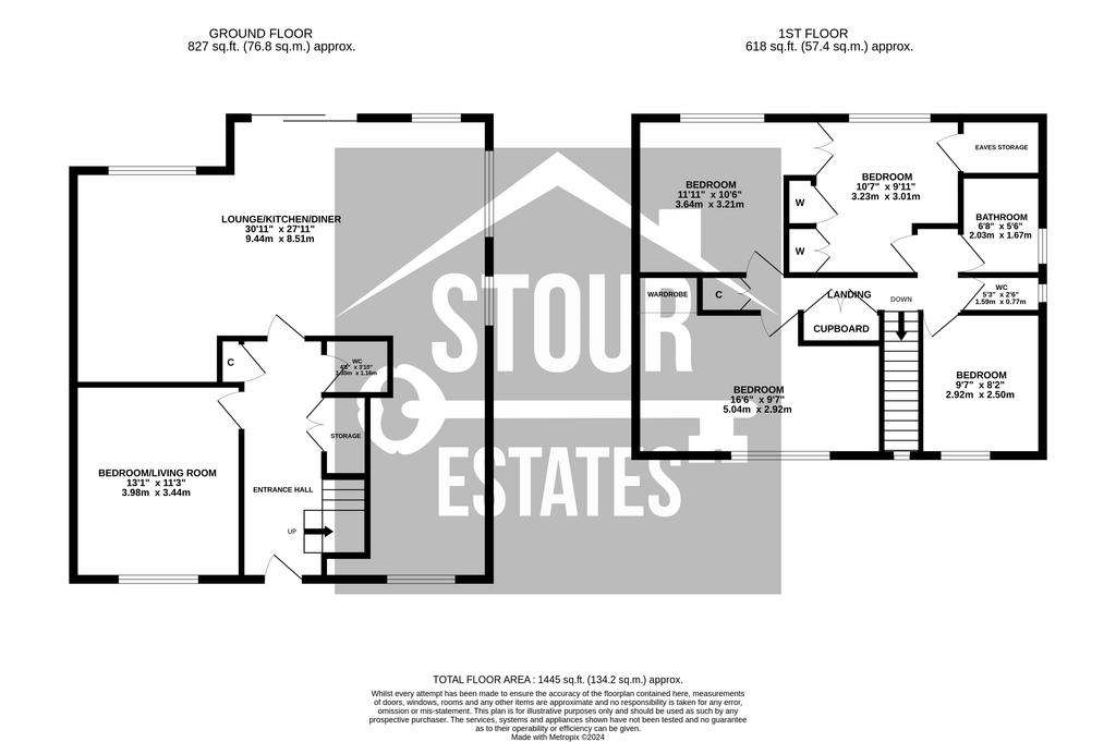 4 bedroom detached house for sale - floorplan