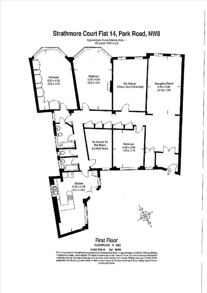 5 bedroom flat to rent - floorplan