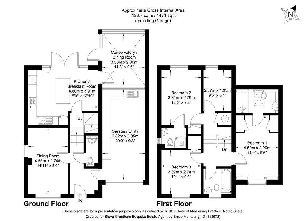 4 bedroom detached house for sale - floorplan