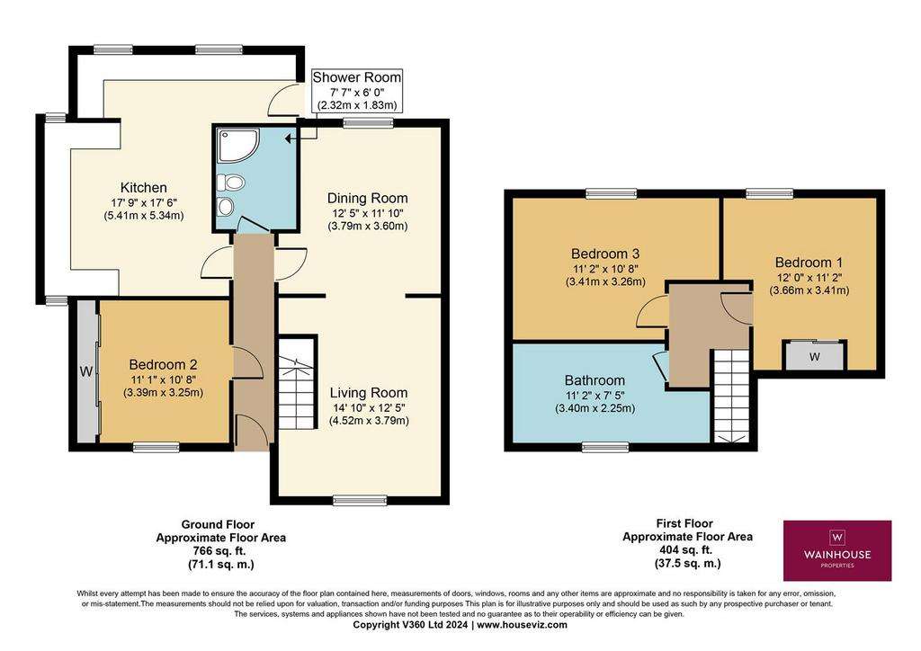 3 bedroom detached house for sale - floorplan