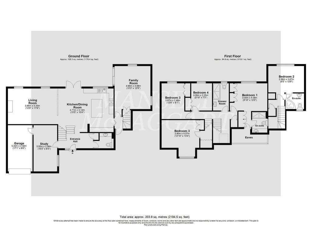 5 bedroom detached house for sale - floorplan