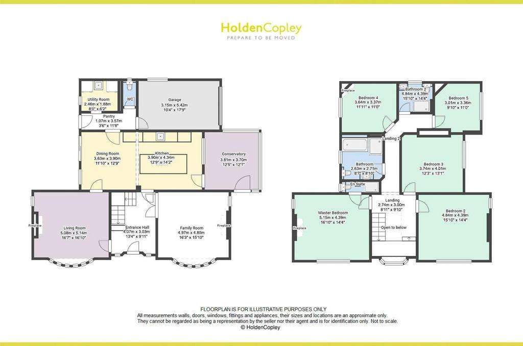 5 bedroom detached house for sale - floorplan