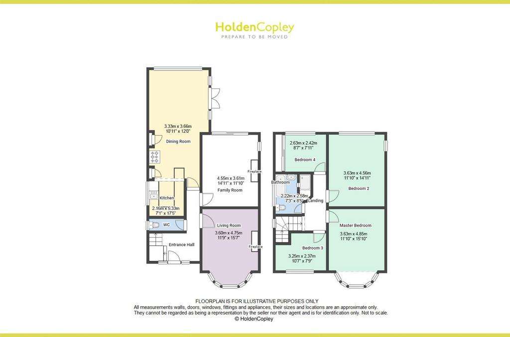 4 bedroom detached house for sale - floorplan