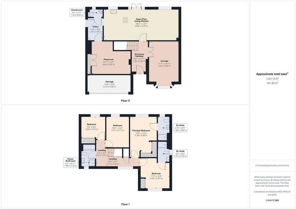 4 bedroom detached house for sale - floorplan