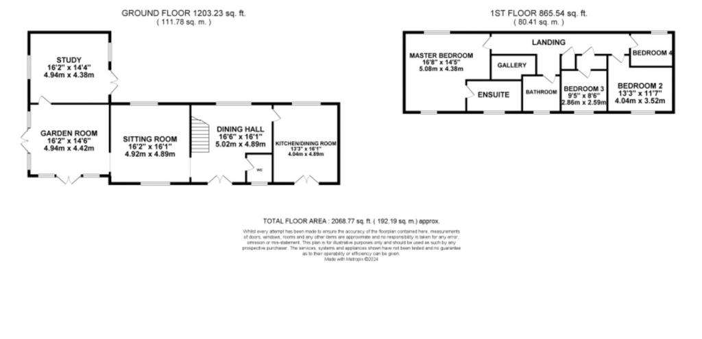 4 bedroom semi-detached house for sale - floorplan