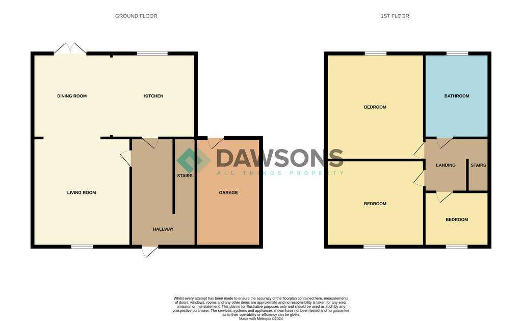 3 bedroom semi-detached house to rent - floorplan