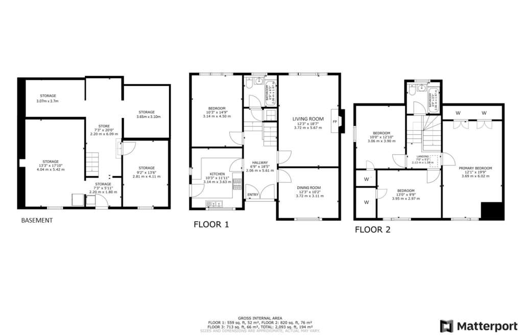 4 bedroom detached house for sale - floorplan