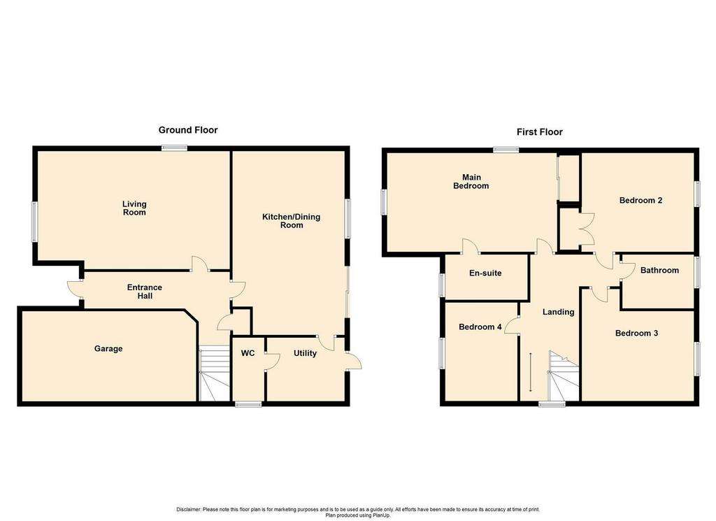 4 bedroom detached house for sale - floorplan